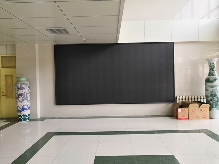 濟南市第七中學教學樓12㎡室內P2.5全彩屏